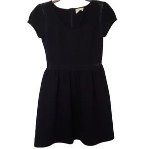 Pins & Needles Black Lace Panel Fit & Flare Dress Size 2